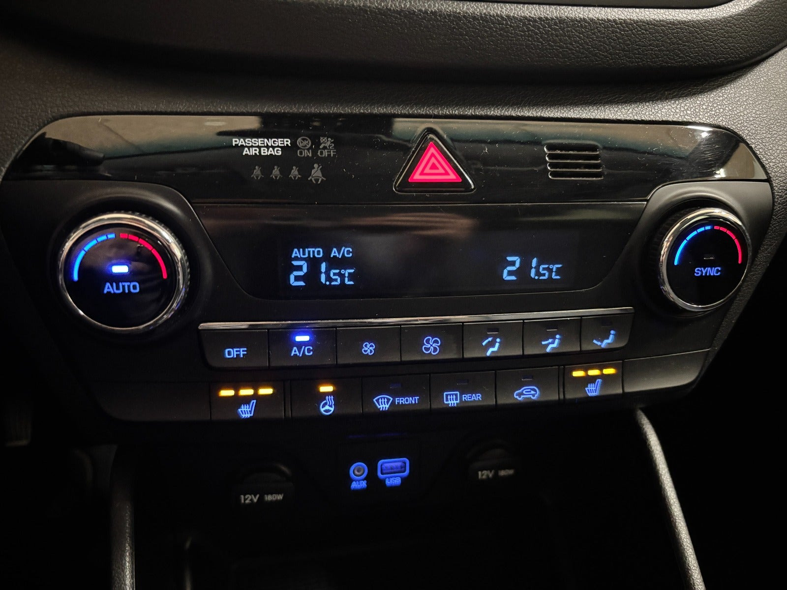 Beige Hyundai Tucson fra 2018