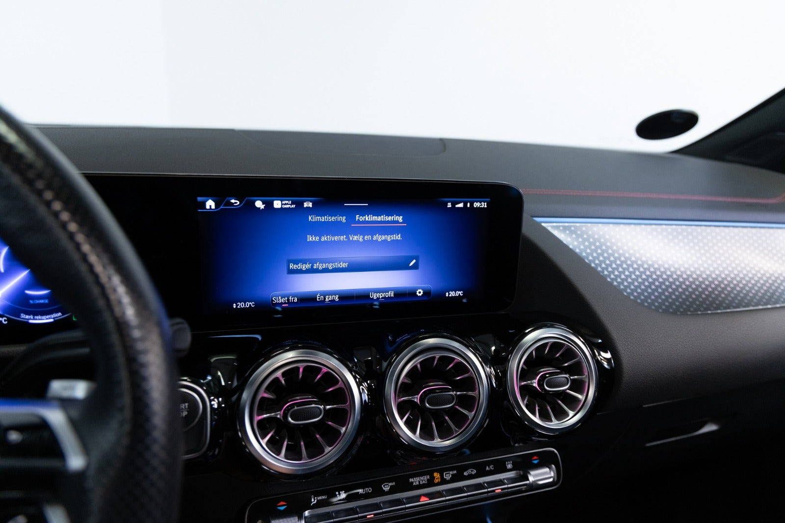 Sort Mercedes EQA250+ fra 2024