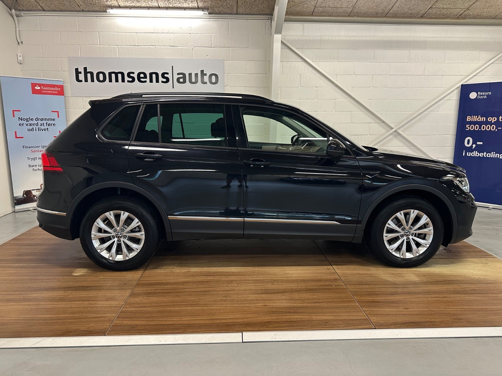 Sort VW Tiguan fra 2021