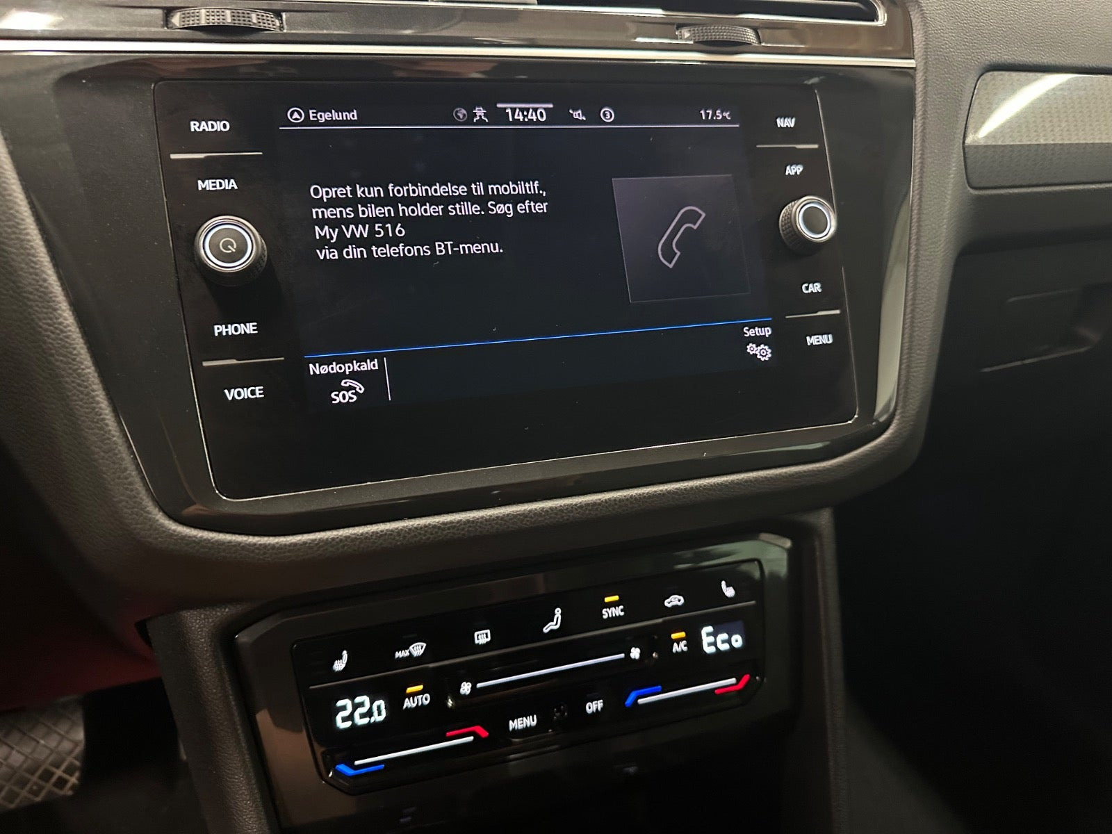 Sort VW Tiguan fra 2021