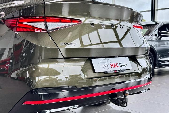 Grøn Skoda Enyaq fra 2026