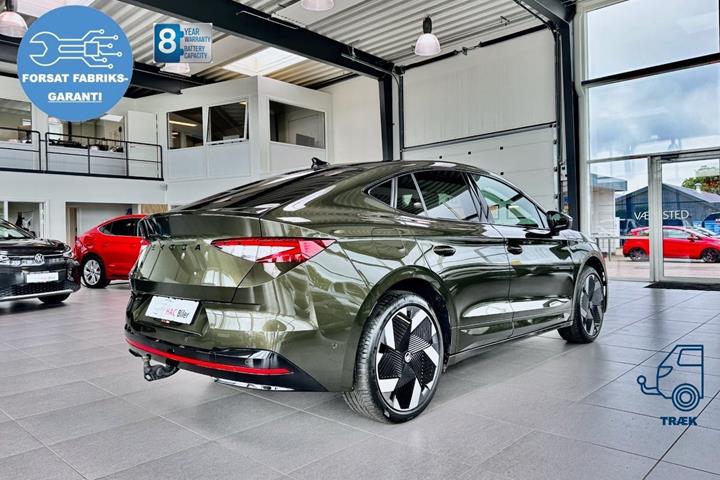 Grøn Skoda Enyaq fra 2026