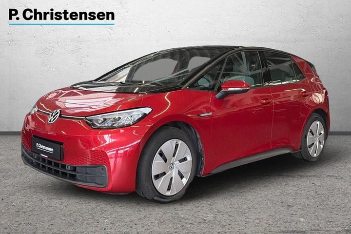 Rød VW ID.3 fra 2021