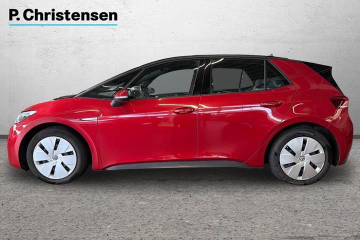 Rød VW ID.3 fra 2021