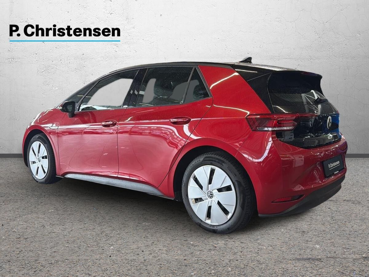 Rød VW ID.3 fra 2021