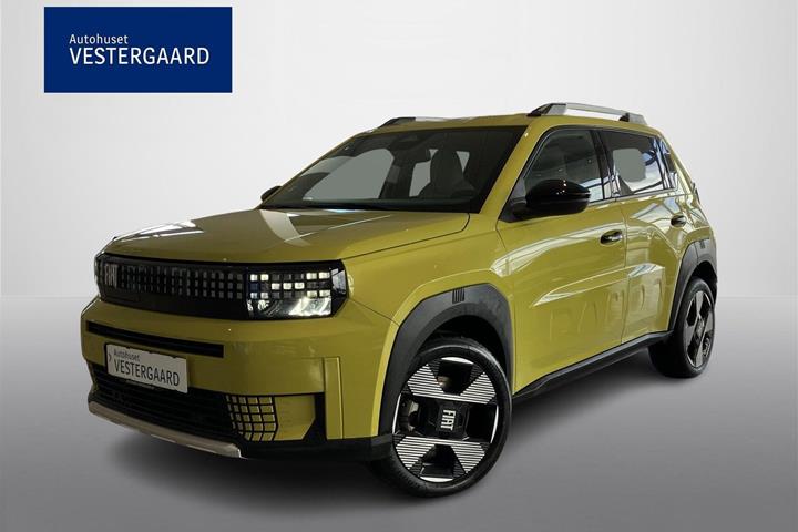 Gul Fiat Grande Panda fra 2025