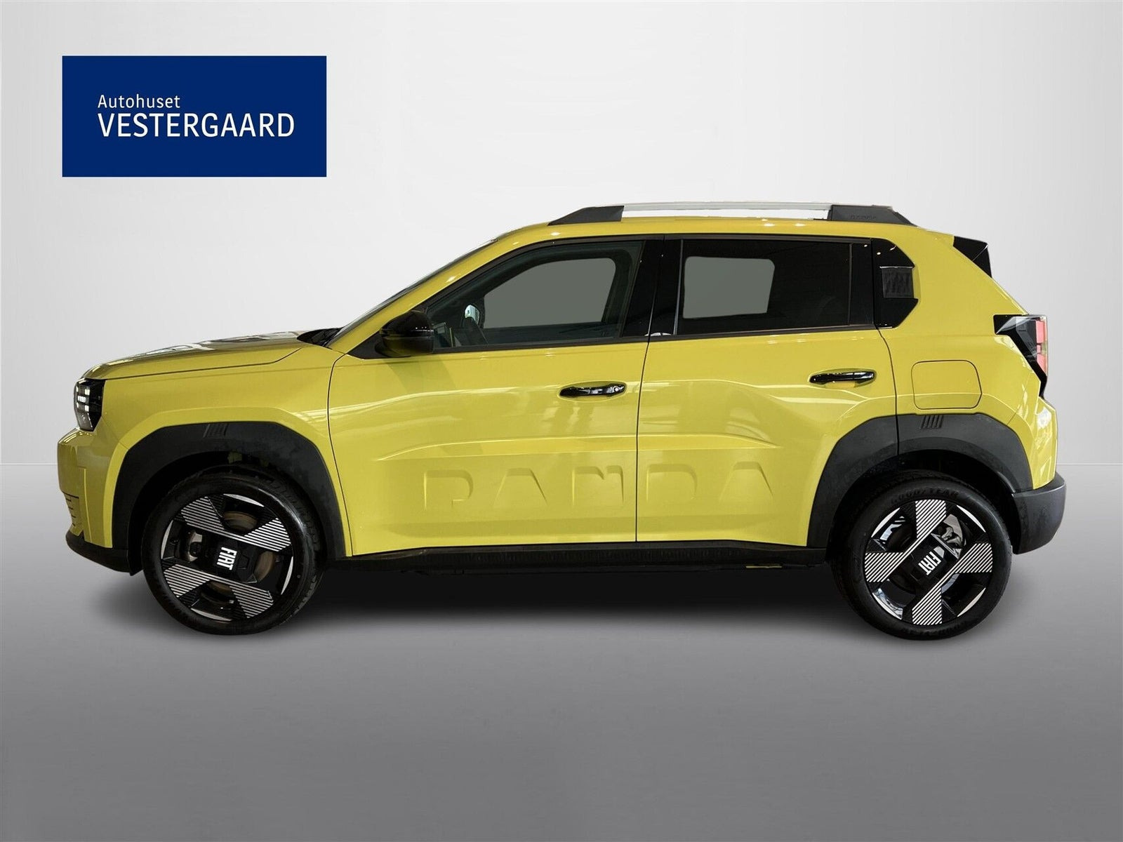 Gul Fiat Grande Panda fra 2025
