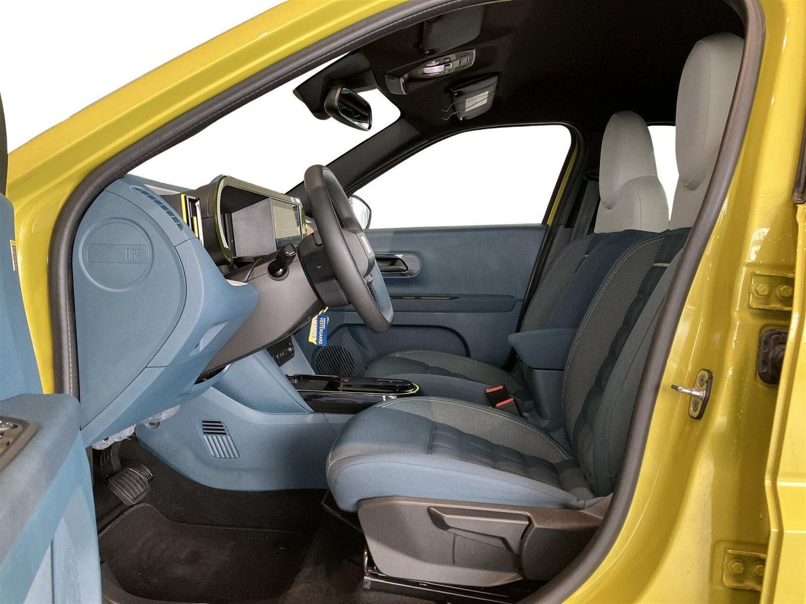 Gul Fiat Grande Panda fra 2025
