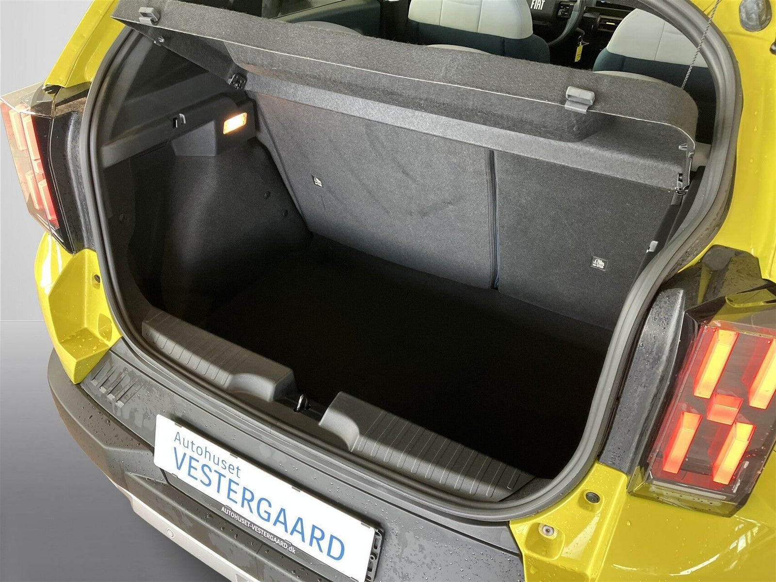 Gul Fiat Grande Panda fra 2025