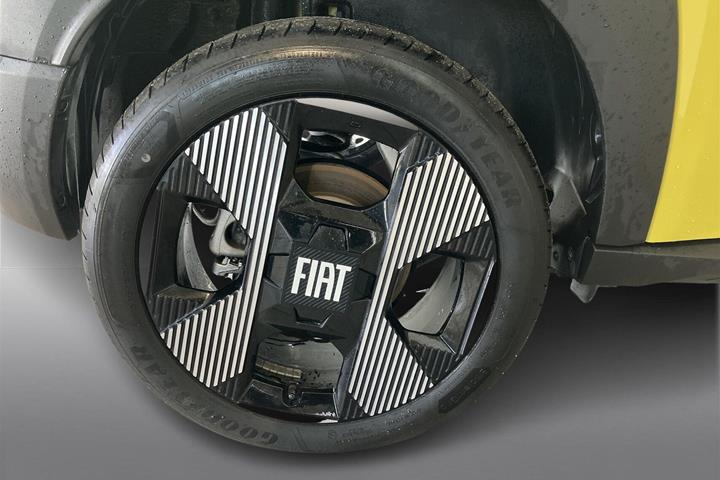 Gul Fiat Grande Panda fra 2025