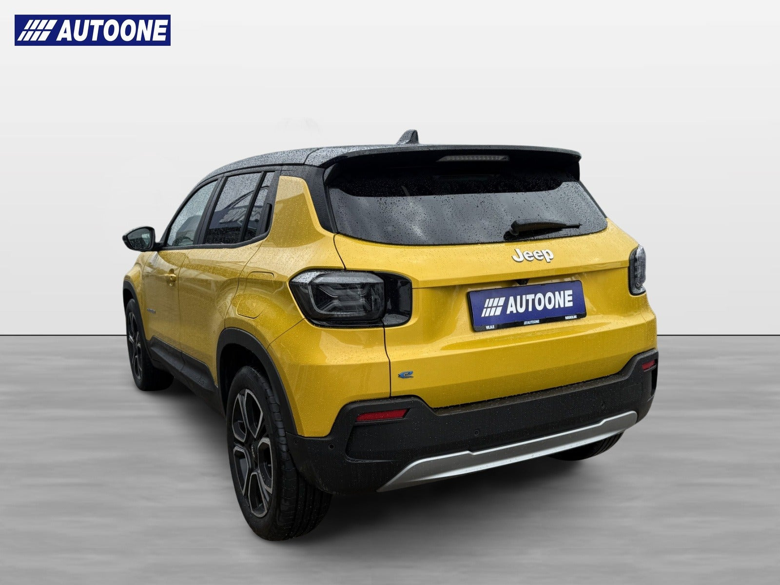 Gul Jeep Avenger fra 2023