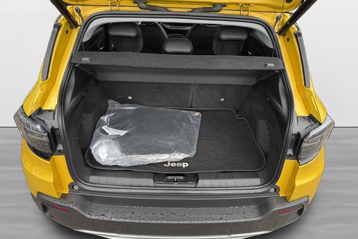 Gul Jeep Avenger fra 2023