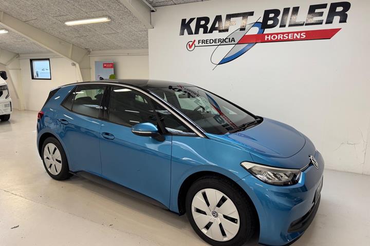 Blå VW ID.3 fra 2024