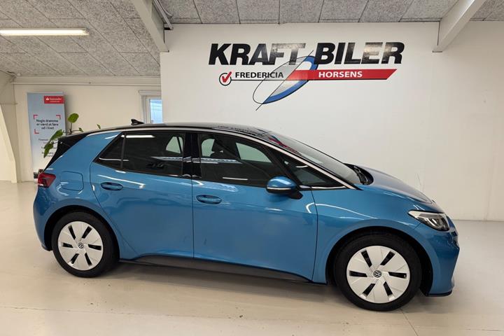 Blå VW ID.3 fra 2024