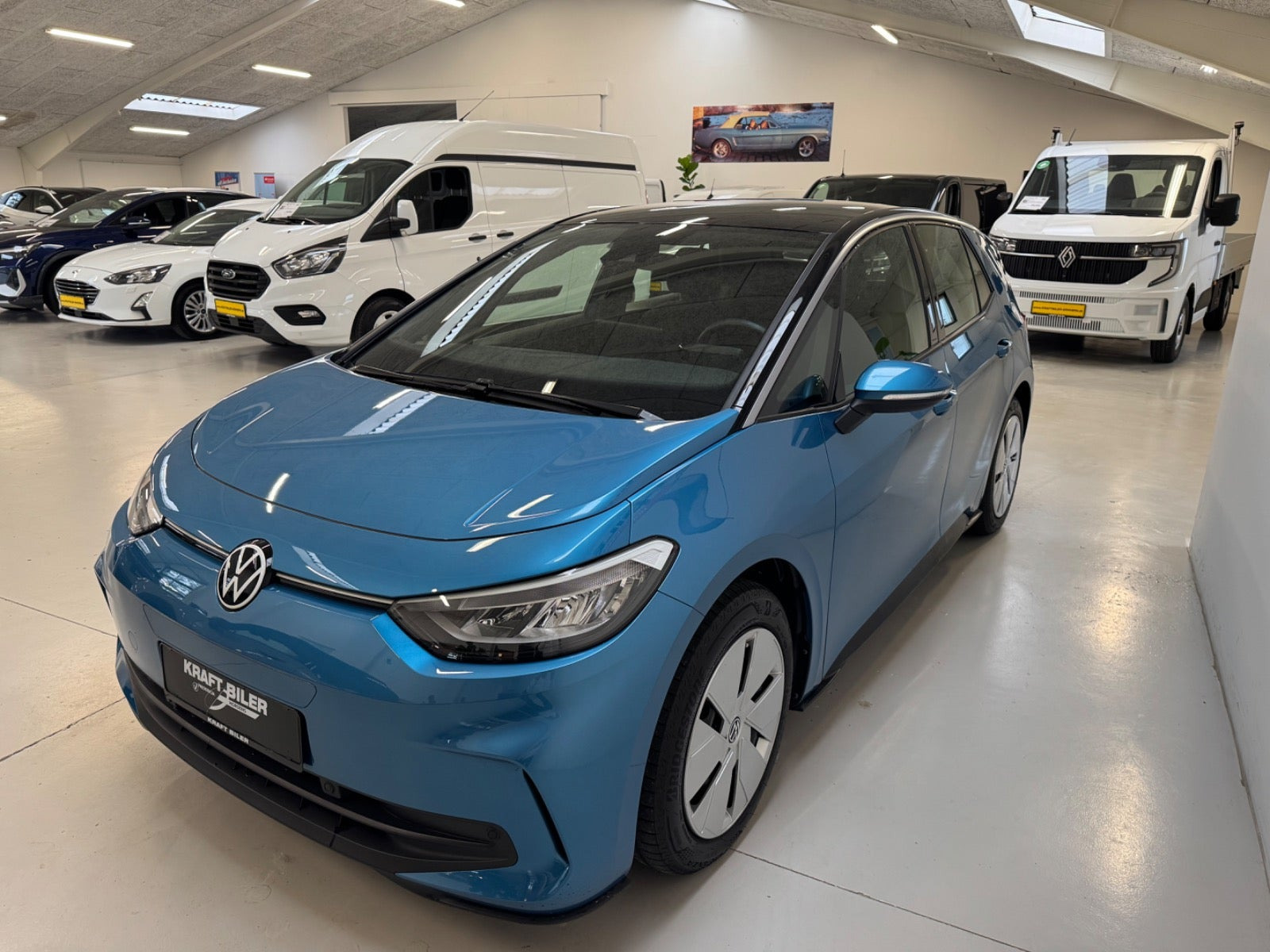 Blå VW ID.3 fra 2024