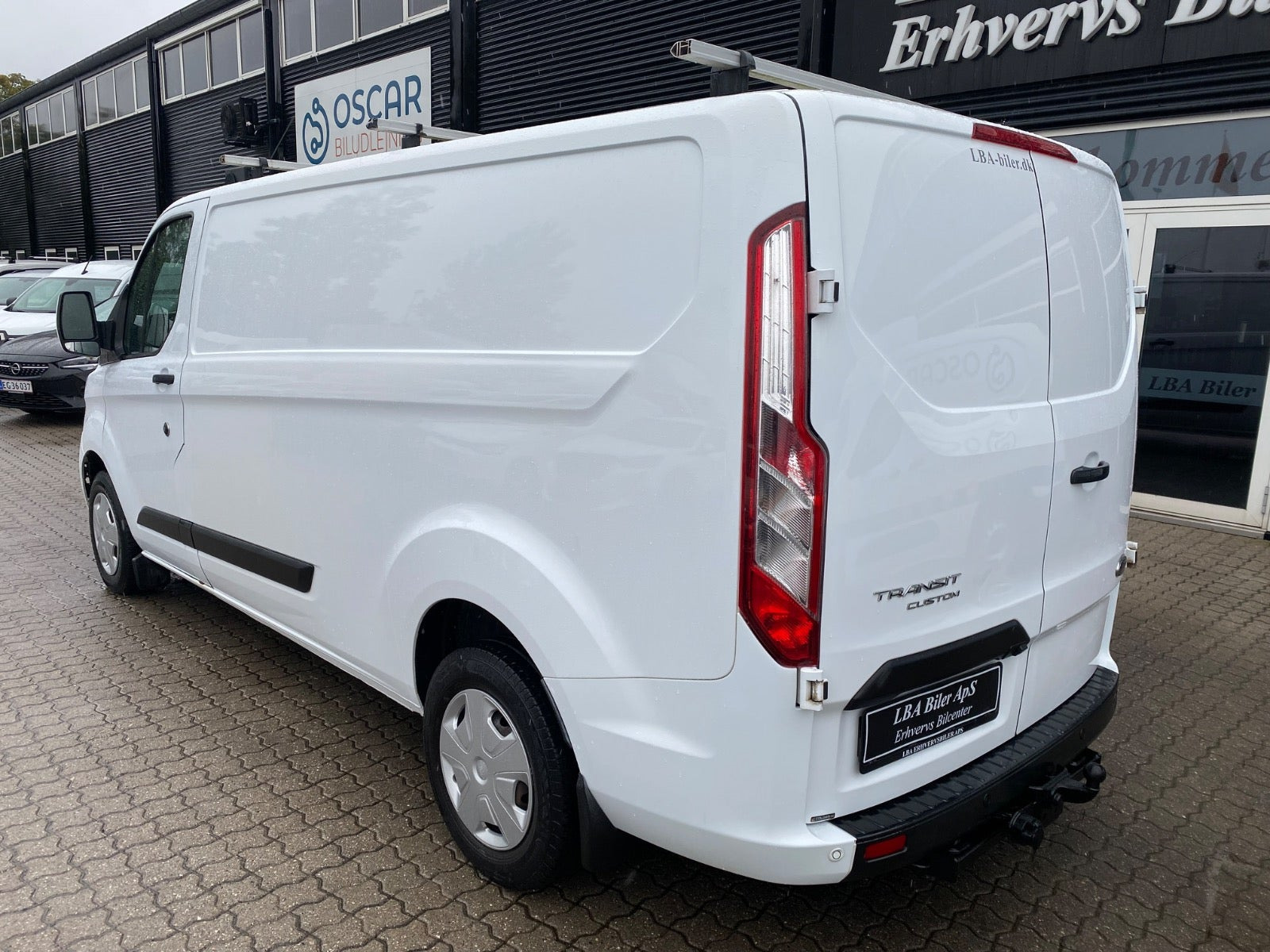 Hvid Ford Transit Custom 300 L2 fra 2020