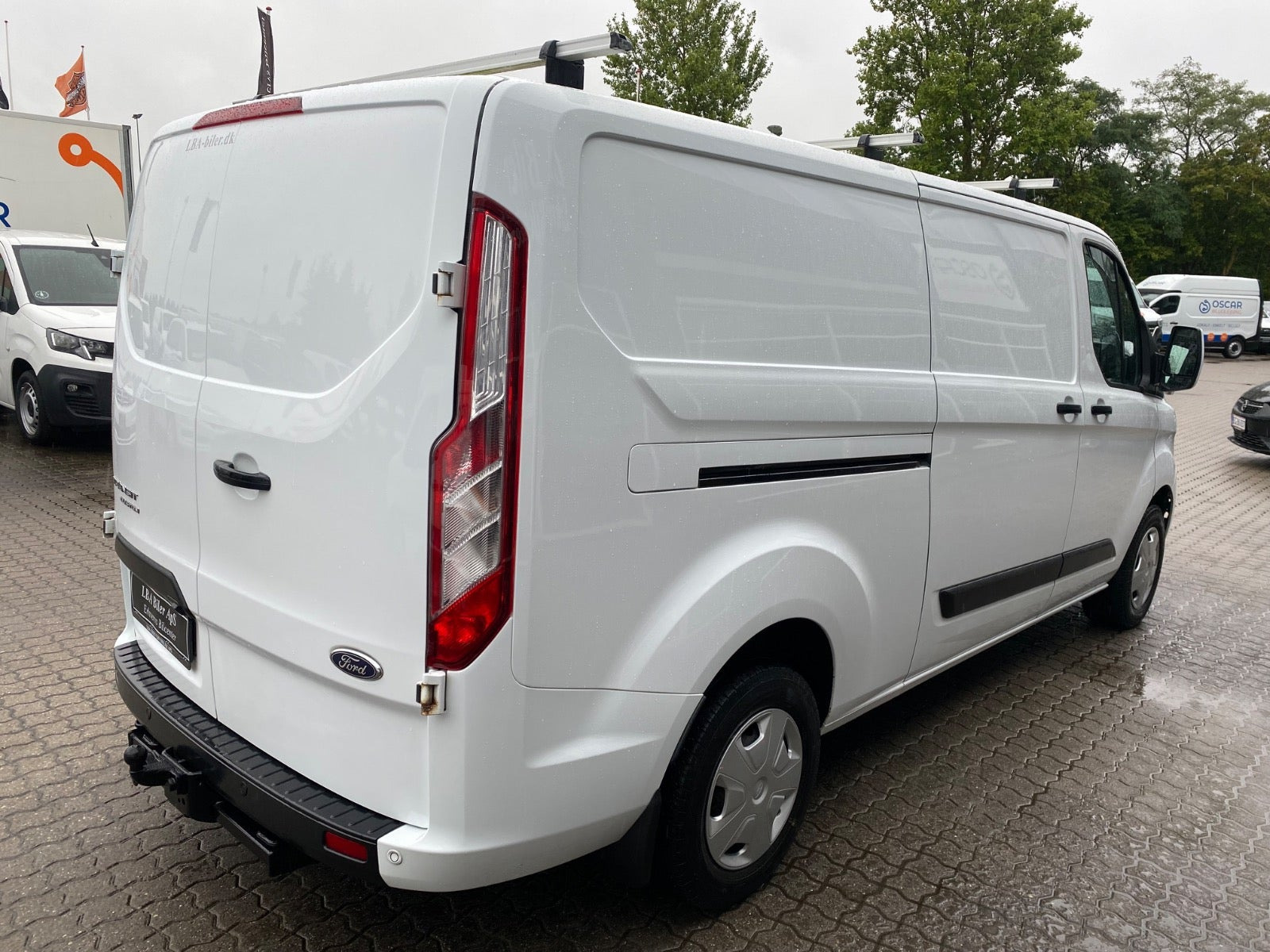 Hvid Ford Transit Custom 300 L2 fra 2020