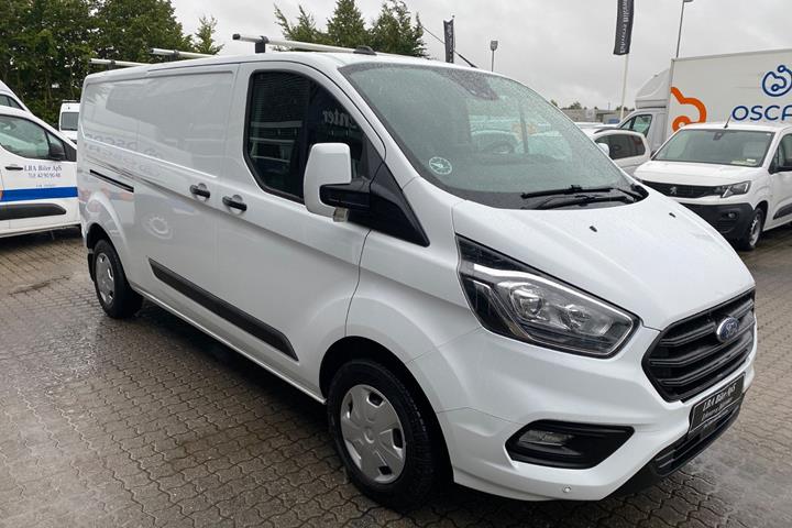 Hvid Ford Transit Custom 300 L2 fra 2020