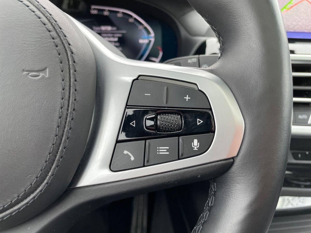 Blå BMW iX3 fra 2022