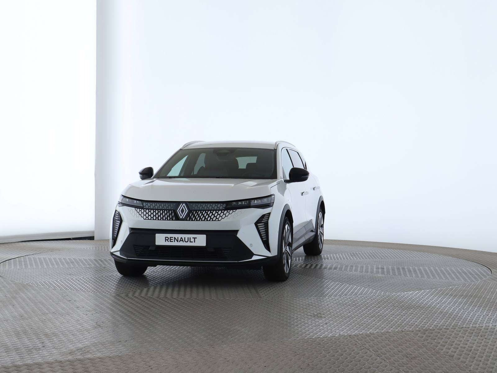 Hvid Renault Scenic E-Tech fra 2025