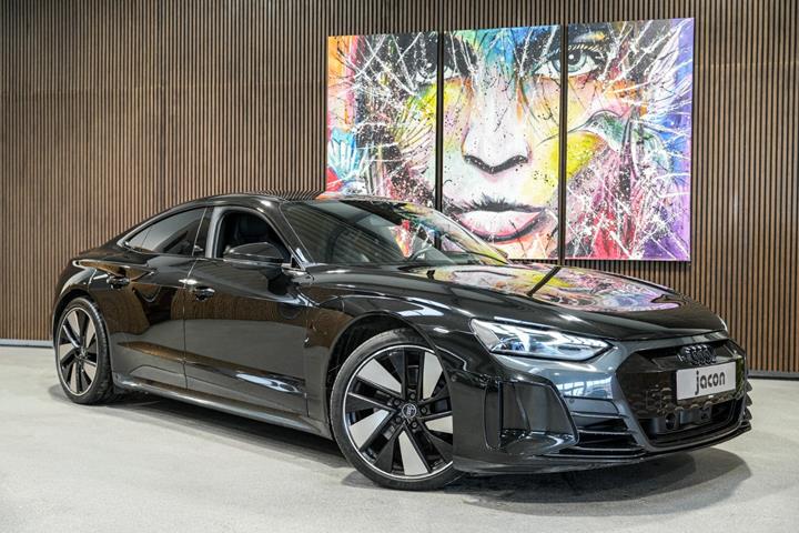 Sort Audi e-tron GT fra 2021