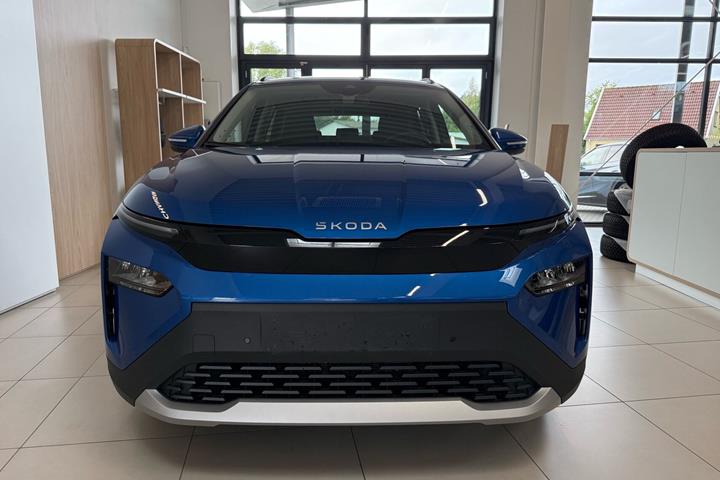 Blå Skoda Elroq fra 2025