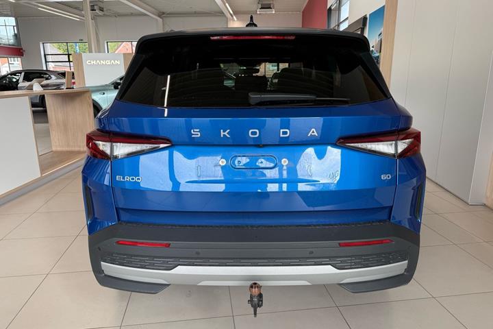 Blå Skoda Elroq fra 2025