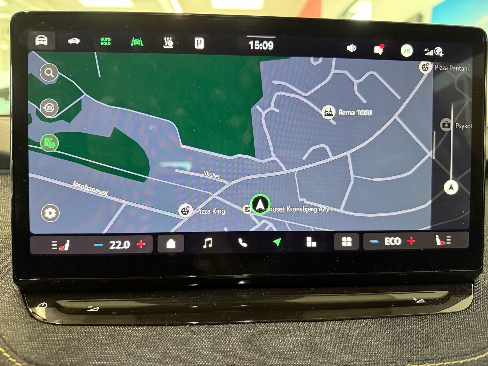 Blå Skoda Elroq fra 2025