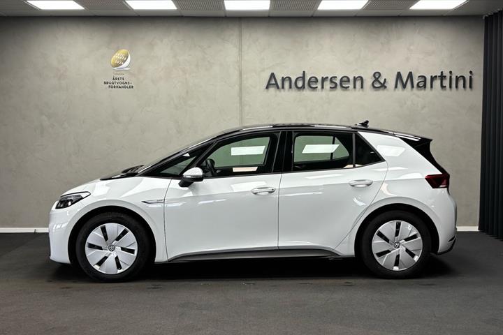 Hvid VW ID.3 fra 2021