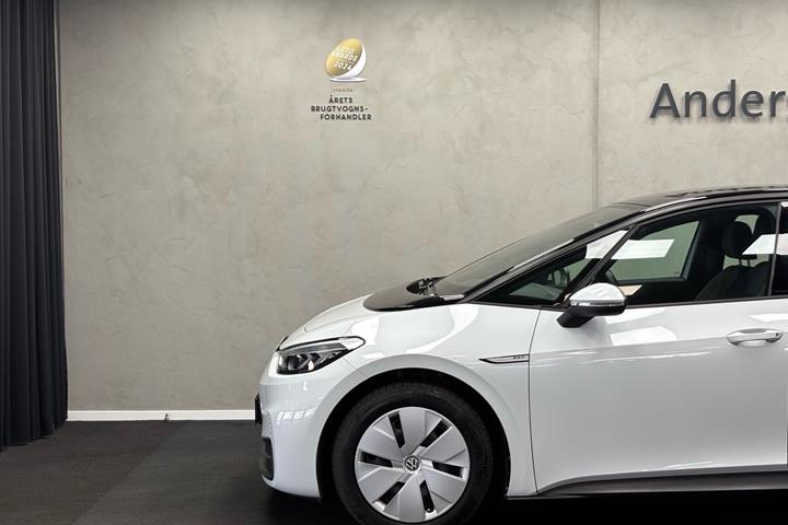 Hvid VW ID.3 fra 2021
