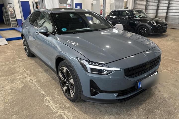 Grå Polestar 2 fra 2023