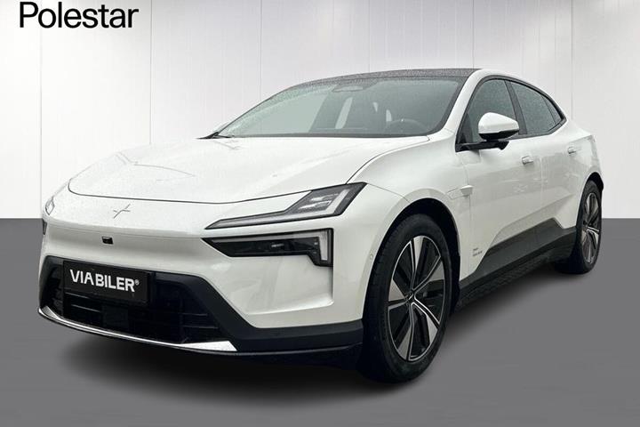 Hvid Polestar 4 fra 2026