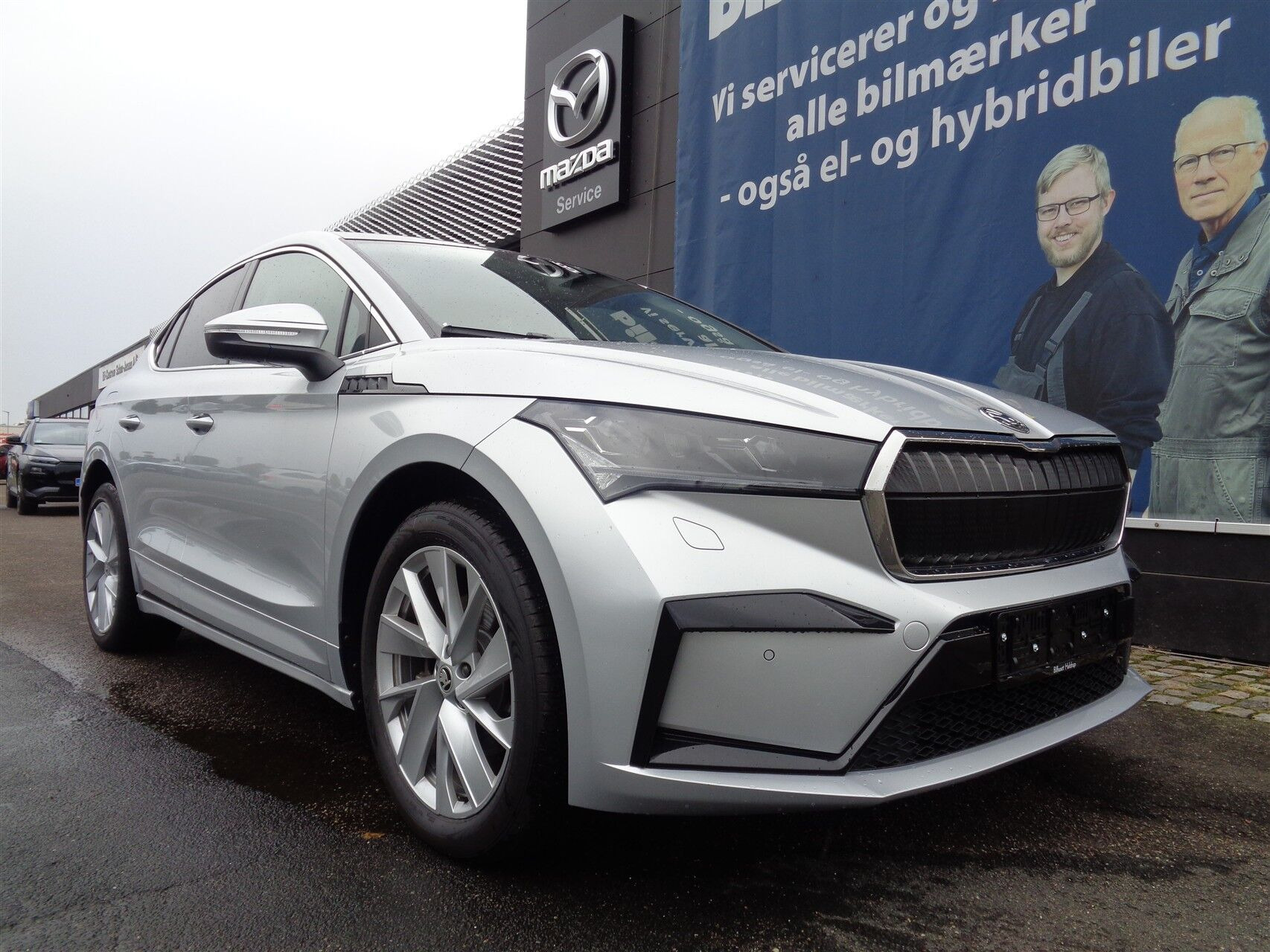 Sølv Skoda Enyaq fra 2023