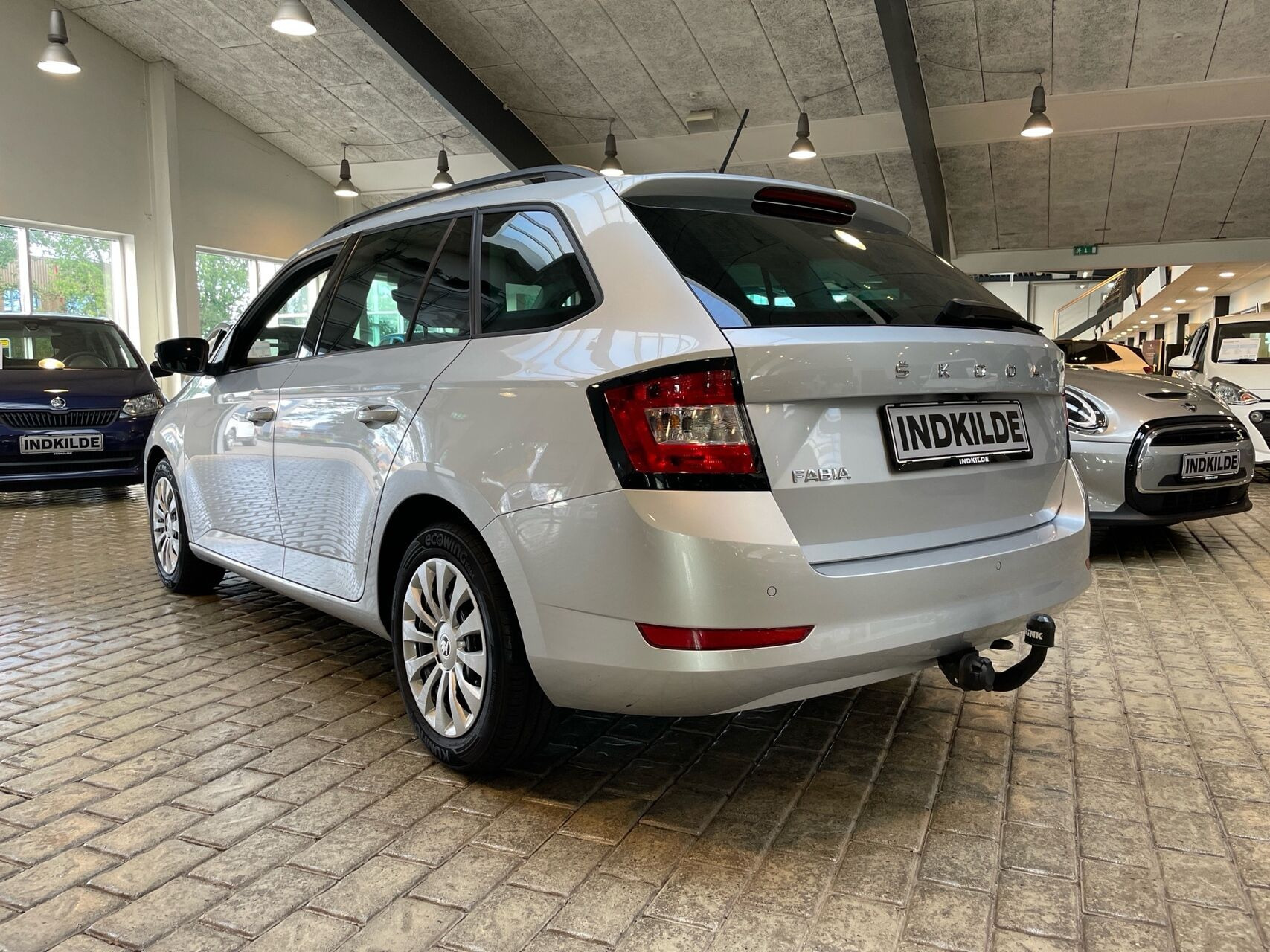 Sølv Skoda Fabia fra 2023