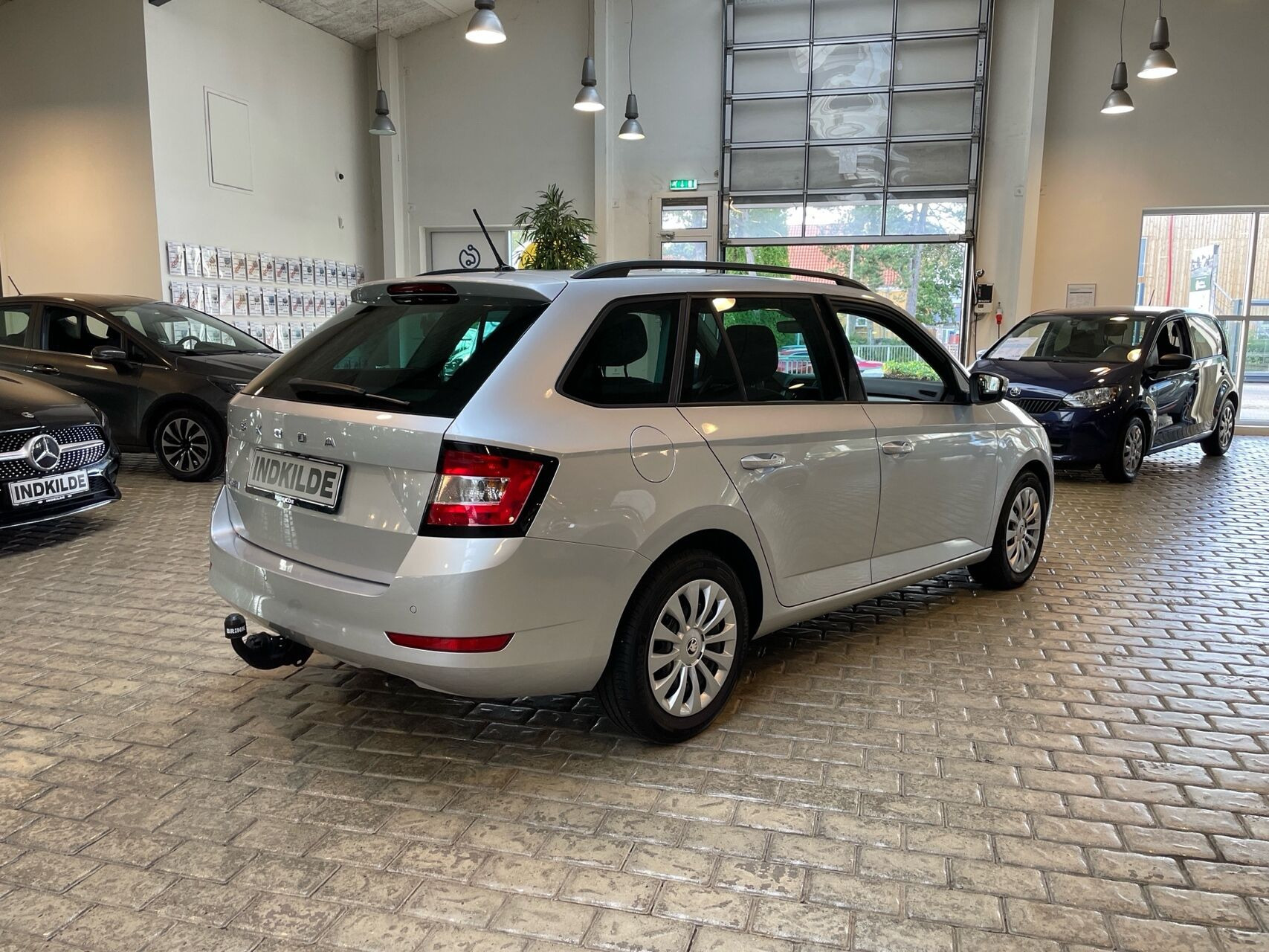 Sølv Skoda Fabia fra 2023