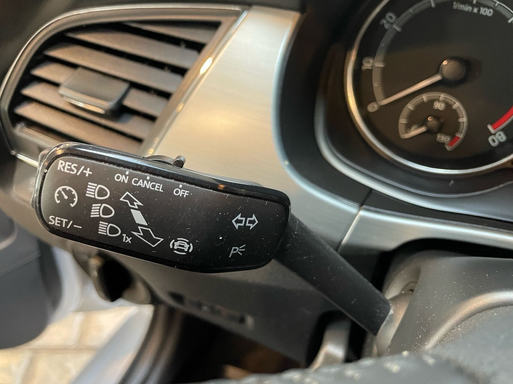 Sølv Skoda Fabia fra 2023