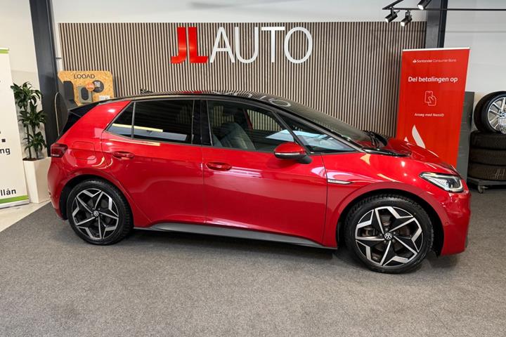 Rød VW ID.3 fra 2023
