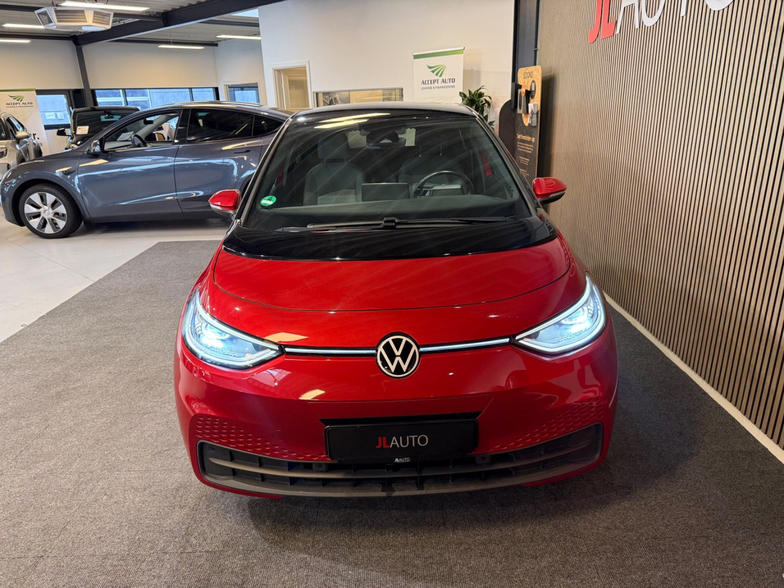 Rød VW ID.3 fra 2023