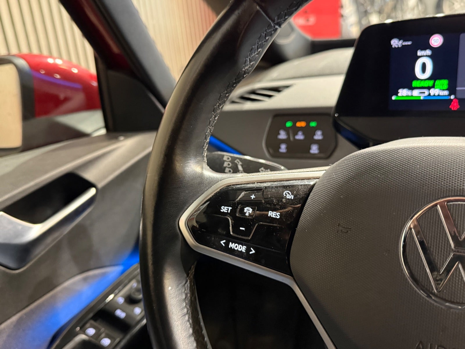 Rød VW ID.3 fra 2023