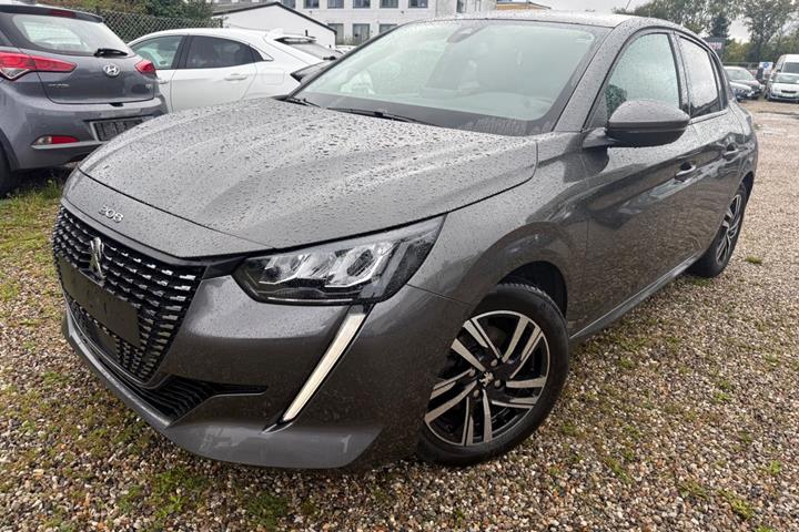 Grå Peugeot 208 fra 2020