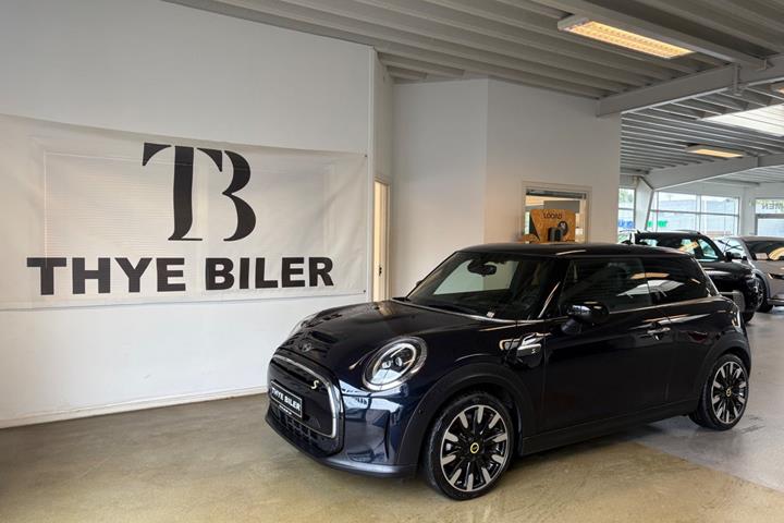 Sort Mini Cooper SE fra 2022