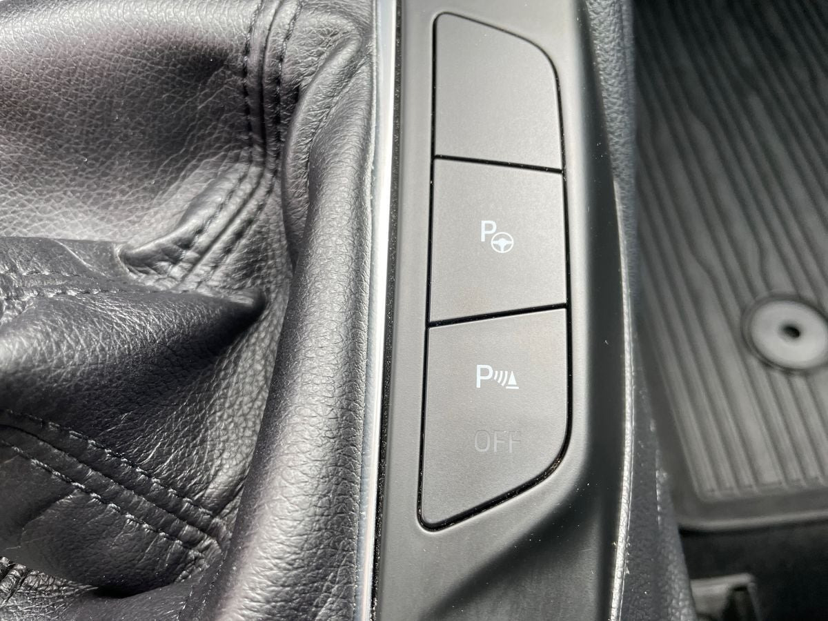 Blå Ford Focus fra 2020