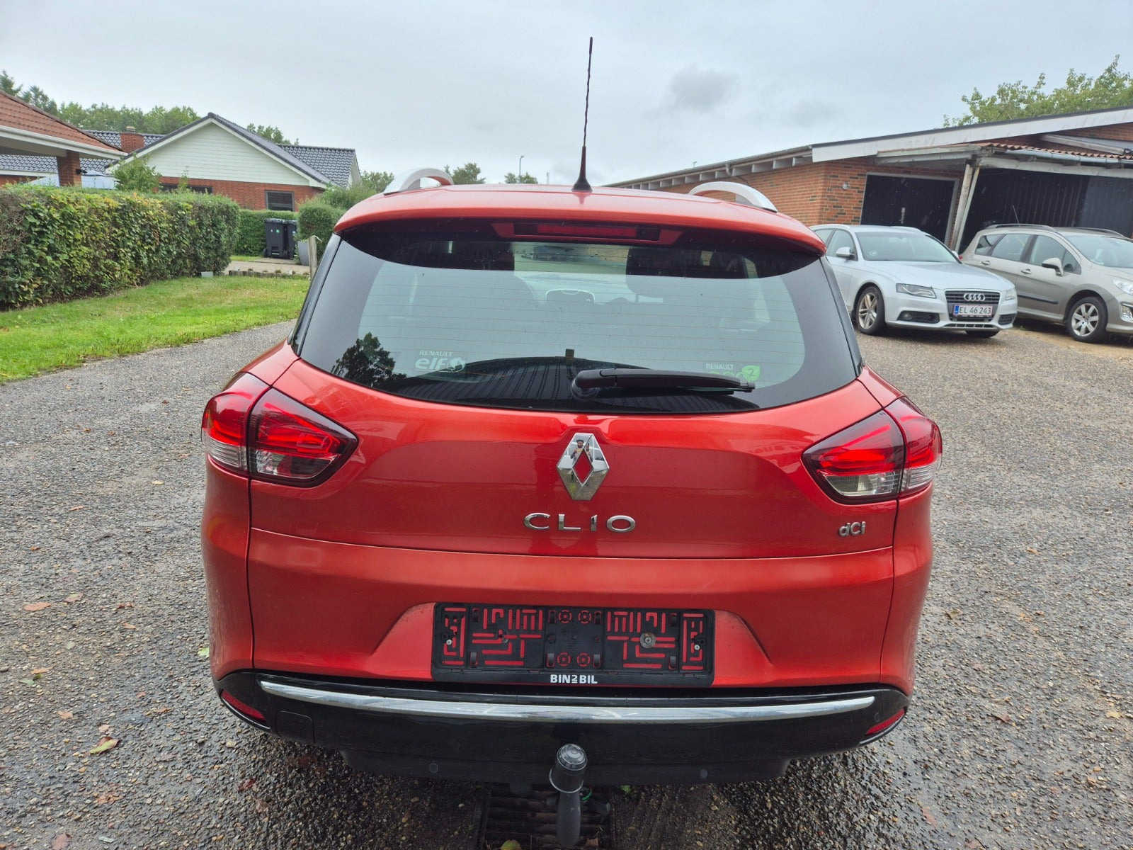 Grøn Renault Clio IV fra 2015