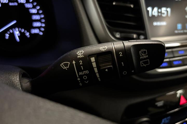 Beige Hyundai Tucson fra 2018