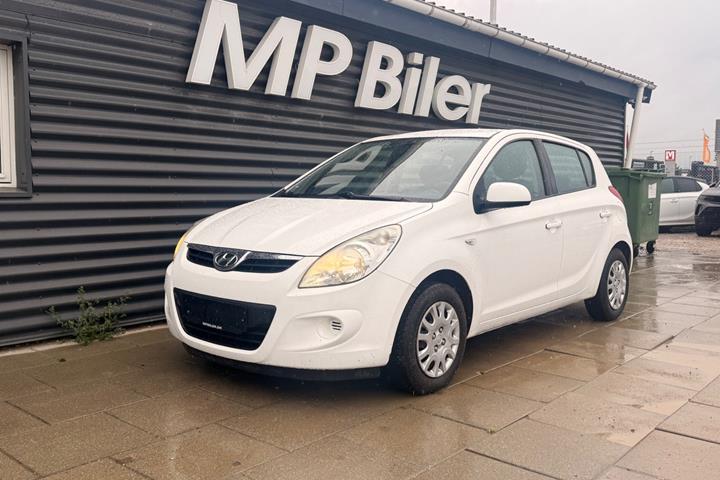 Hvid Hyundai i20 fra 2009