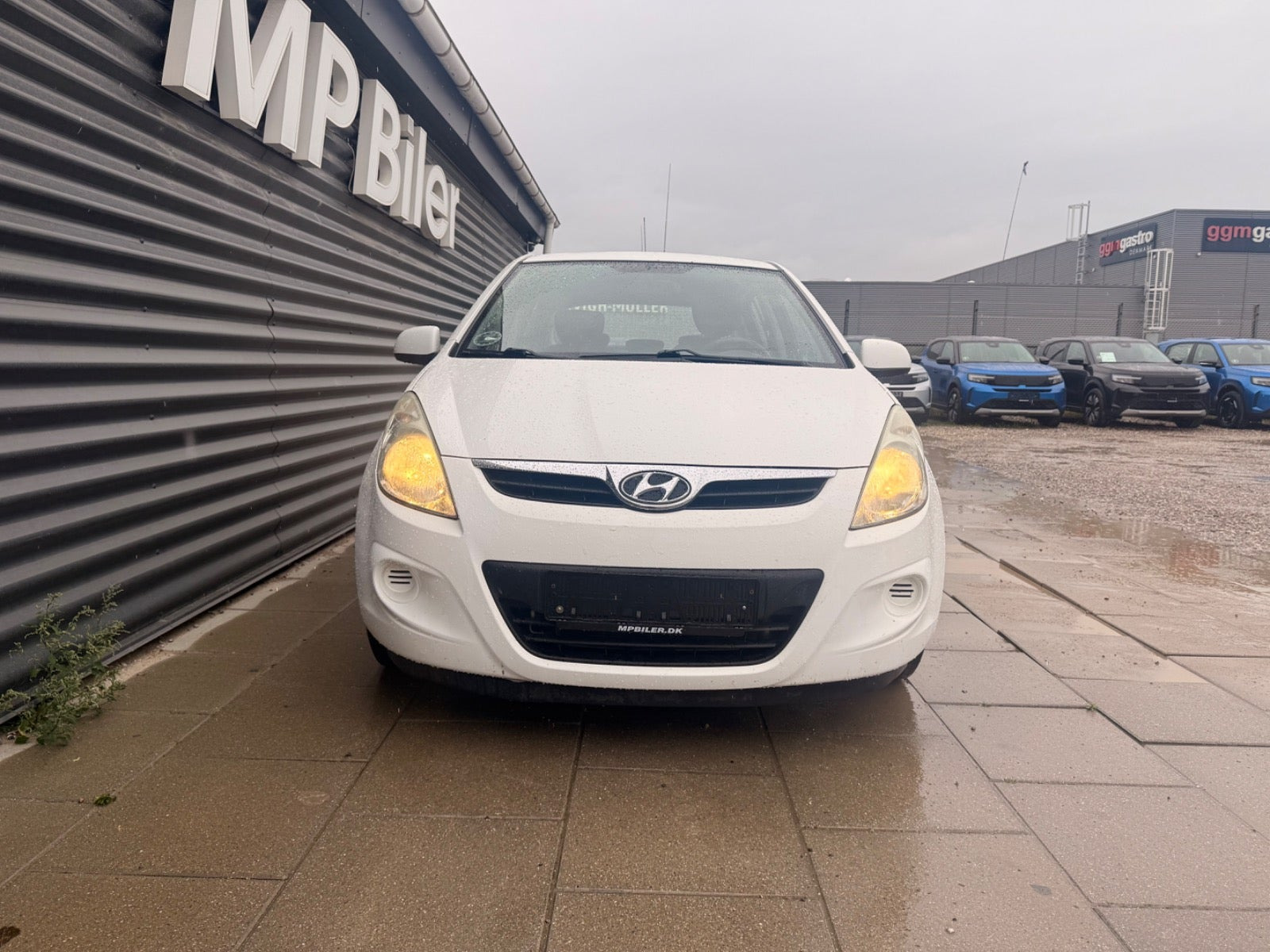Hvid Hyundai i20 fra 2009
