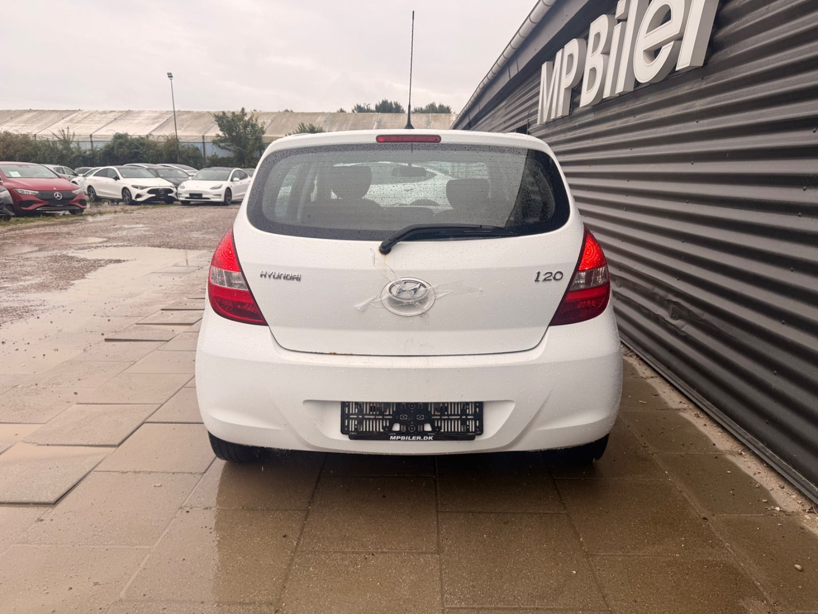 Hvid Hyundai i20 fra 2009