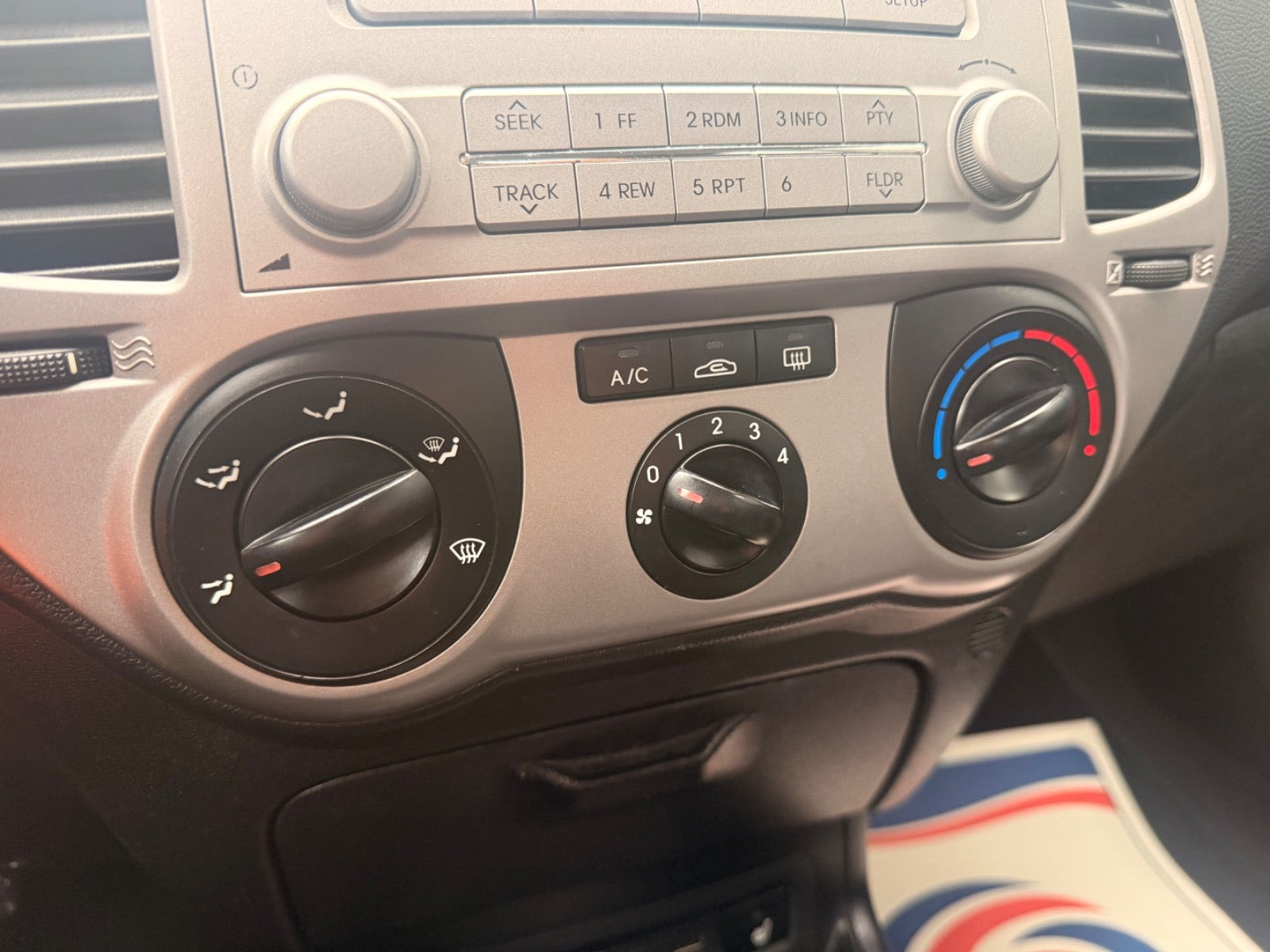 Hvid Hyundai i20 fra 2009