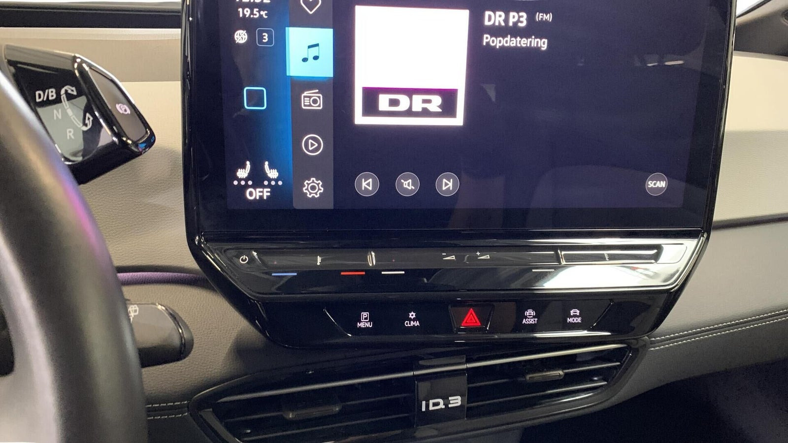Grå VW ID.3 fra 2024