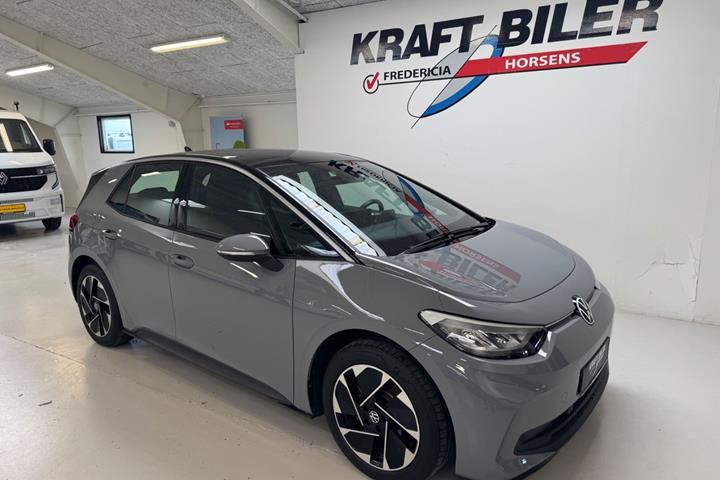 Grå VW ID.3 fra 2023